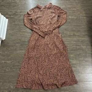 Free People Loveless Shift Midi Dress